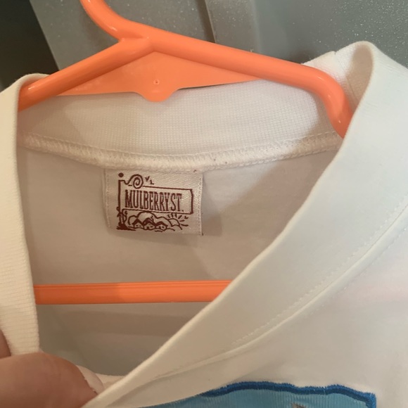 Mulberry Street Appliqué long sleeve tee- pirate monkey - Picture 2 of 3